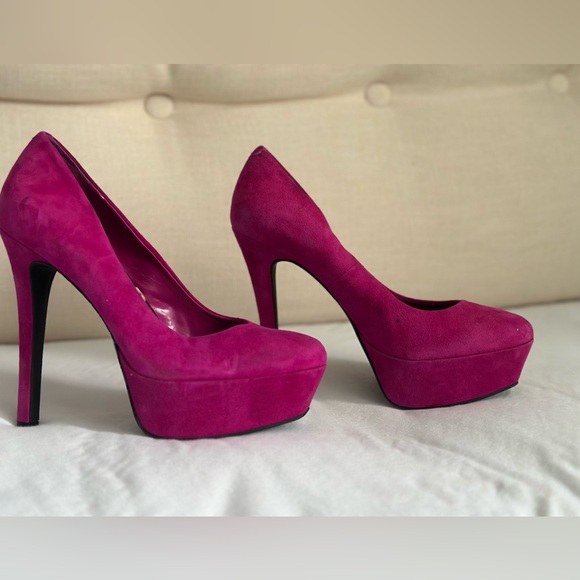 Jessica Simpson Waleo Platform Heels Bermuda Pink - Picture 2 of 6